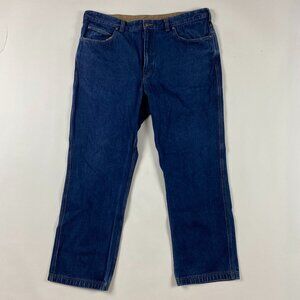 Duluth Trading Co Jeans Mens 42 x 32 Measures 40 x 31 Cotton Blue